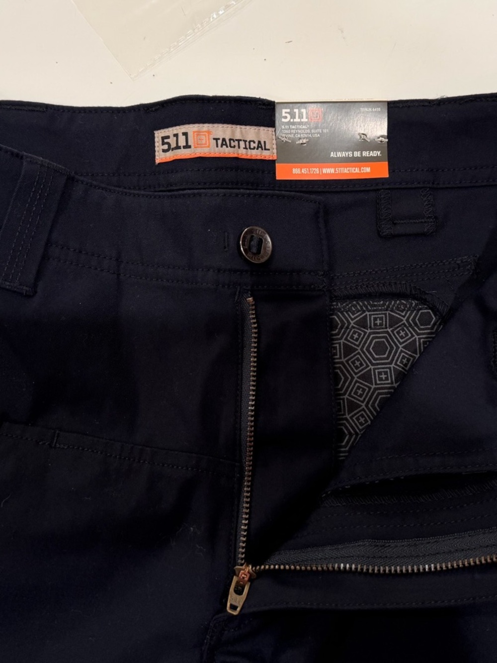 5.11 Tactical Edge Chino Pants Men’s 30x27[Waist x Inseam] Altered/Hemmed NWT - Picture 8 of 11